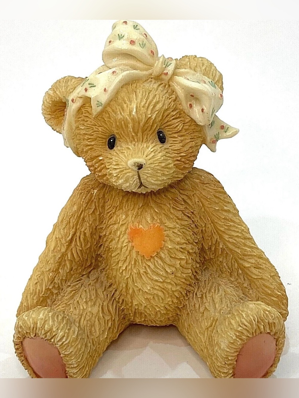 Cherished Teddies SARA "Love Ya" Figurine 950432 Enesco 1991 box & Coa